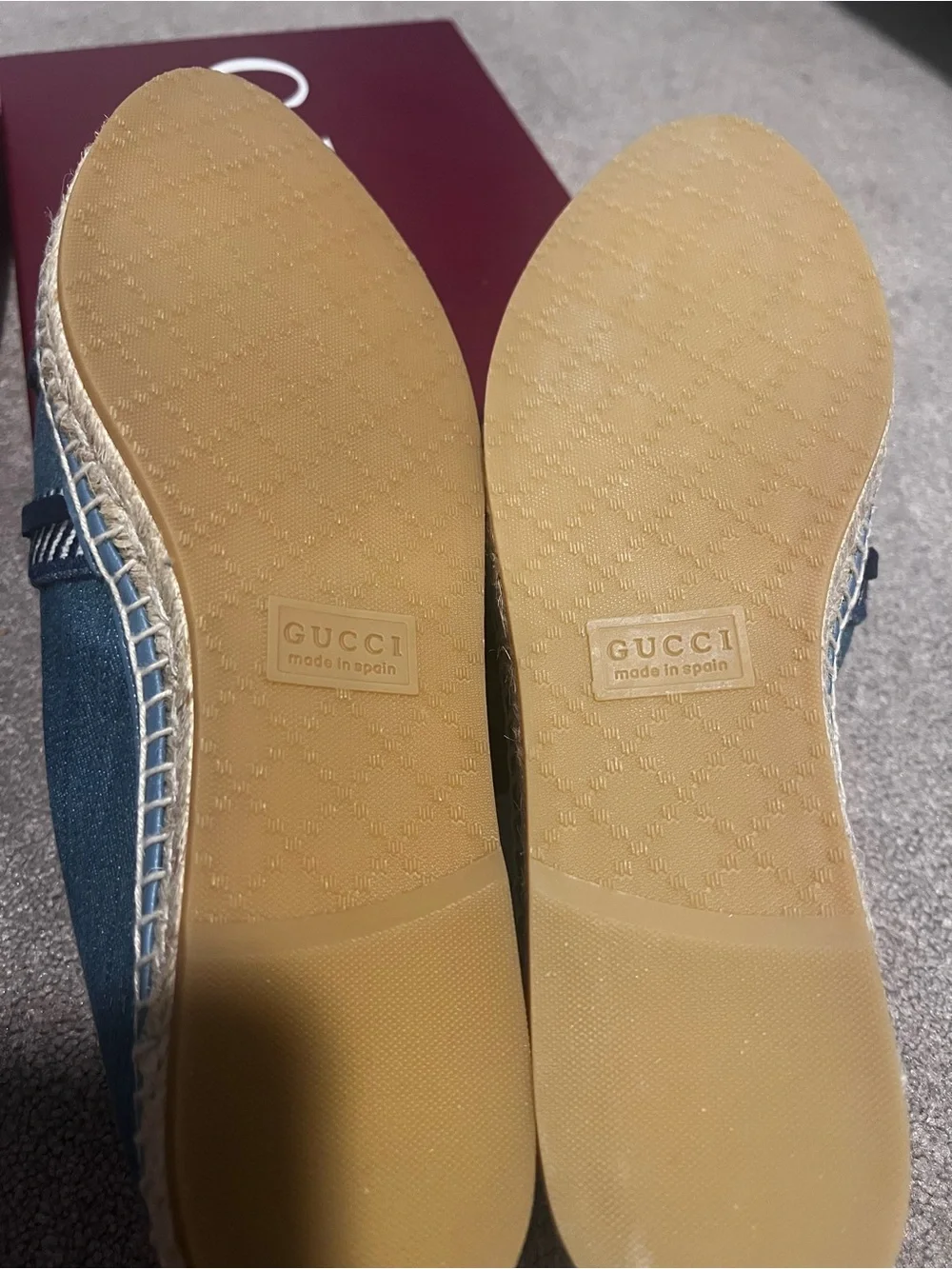 Gucci Ines Espadrille Flat